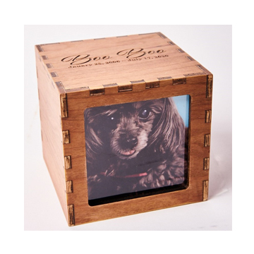 Photo Wood Urn