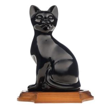 Sitting Cat Urn